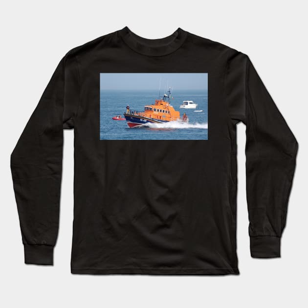 RNLI Dun Laoghaire Ireland Long Sleeve T-Shirt by declancarr